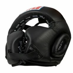 TITLE Classic Traditional Training Headgear 2.0 -Boxing Equipment Sales Store cphgt2 bk 4