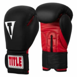 TITLE Classic Fitness Boxing Gloves -Boxing Equipment Sales Store crbg bk rd 02