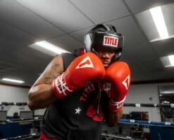 TITLE Classic Hi-Performance Headgear 2.0 -Boxing Equipment Sales Store cthg2 bk 1 1 1