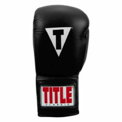 TITLE Classic Leather Lace Training Gloves 2.0 24 TITLE Classic Leather Lace Training Gloves 2.0 -Boxing Equipment Sales Store ctsgl2 bk 03