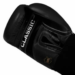 TITLE Classic Leather Elastic Training Gloves 2.0 -Boxing Equipment Sales Store ctsgv2 bk 05