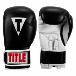 TITLE Classic Pro Style Training Gloves 3.0 27 TITLE Classic Pro Style Training Gloves 3.0 -Boxing Equipment Sales Store cvvtg3 bk wh 001 3