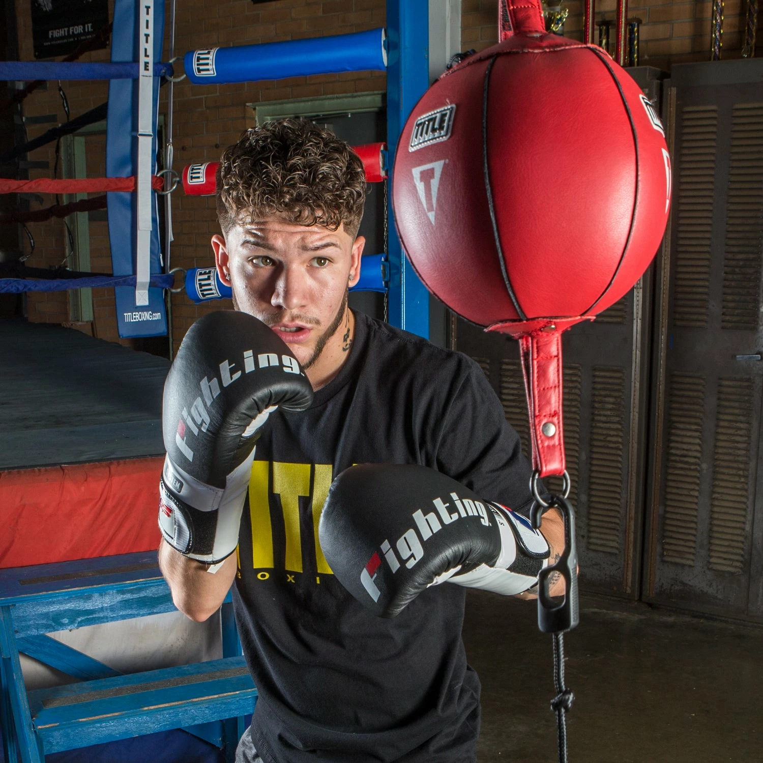 TITLE Boxing Double End Bag 3 TITLE Boxing Double End Bag - Image 3