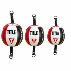 TITLE Boxing Infused Foam Double End Bags -Boxing Equipment Sales Store debif rd wh bk 1
