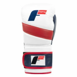 Fighting Dual Strap Training Gloves 2.0 -Boxing Equipment Sales Store fdstg2 wh rd bl 03