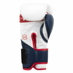 Fighting Dual Strap Training Gloves 2.0 -Boxing Equipment Sales Store fdstg2 wh rd bl 04