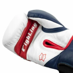 Fighting Dual Strap Training Gloves 2.0 -Boxing Equipment Sales Store fdstg2 wh rd bl 05