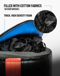 TITLE Boxing Fiber Flex Angle Heavy Bag -Boxing Equipment Sales Store fiberflex diagram