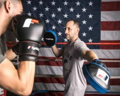 Fighting Freedom Leather Focus Mitts 22 Fighting Freedom Leather Focus Mitts -Boxing Equipment Sales Store flfm2 bk