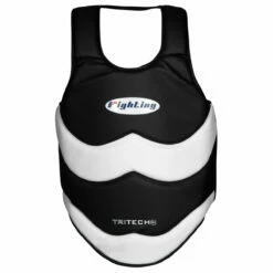 Fighting Tri-Tech Body Protector -Boxing Equipment Sales Store fspbp bk wh 2