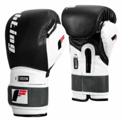 Fighting S2 GEL Power Training Gloves -Boxing Equipment Sales Store fspgtg bk wh 0002
