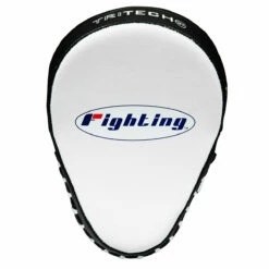 Fighting Tri-Tech Curved Mitts -Boxing Equipment Sales Store fsppm wh bk 2 2