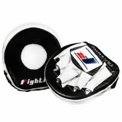 Fighting Tri-Tech Micro Mitts -Boxing Equipment Sales Store fstmm bk wh 4