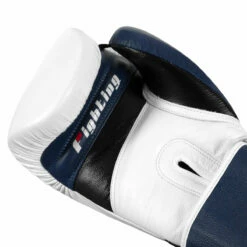 Fighting Force Leather Bag Gloves -Boxing Equipment Sales Store ftgfbg wh bl bk 5