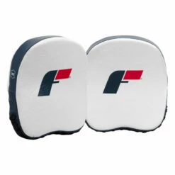 Fighting Force Micro Leather Punch Mitts -Boxing Equipment Sales Store ftgmpm wh bl bk 2