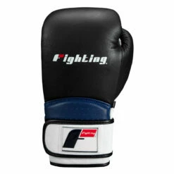 Fighting Ferocity Leather Training Gloves 18 Fighting Ferocity Leather Training Gloves -Boxing Equipment Sales Store ftgtg bk wh bl 3 2