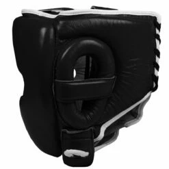TITLE Boxing Leather Sparring Headgear -Boxing Equipment Sales Store fthg bk 3