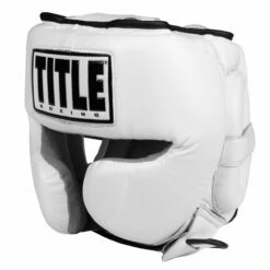 TITLE Boxing Leather Sparring Headgear -Boxing Equipment Sales Store fthg wh 1 1