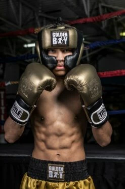 Golden Boy Training Headgear 5 Golden Boy Training Headgear -Boxing Equipment Sales Store gbthg1