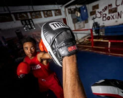 TITLE Boxing Gel Blockade Punch Mitts 17 TITLE Boxing Gel Blockade Punch Mitts -Boxing Equipment Sales Store gcpmc2 bk rd wh 1 2 1 1