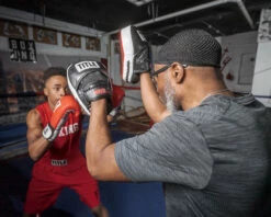 TITLE Boxing Gel Blockade Punch Mitts 18 TITLE Boxing Gel Blockade Punch Mitts -Boxing Equipment Sales Store gcpmc2 bk rd wh 1 3 1 1