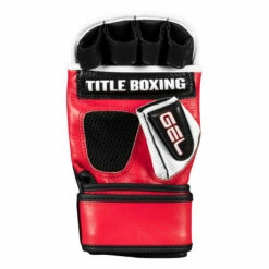 TITLE Boxing Gel Incensed Wristband Heavy Bag Gloves -Boxing Equipment Sales Store giwhbg2 bk wh rd 04