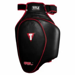 TITLE MMA Gel Thai Style Thigh Pads 2.0 -Boxing Equipment Sales Store gtstp2 bk rd 2