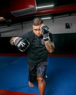 TITLE Boxing Invade Wrist Wrap Heavy Bag Gloves 2.0 -Boxing Equipment Sales Store iwhbg2 bk 1 1