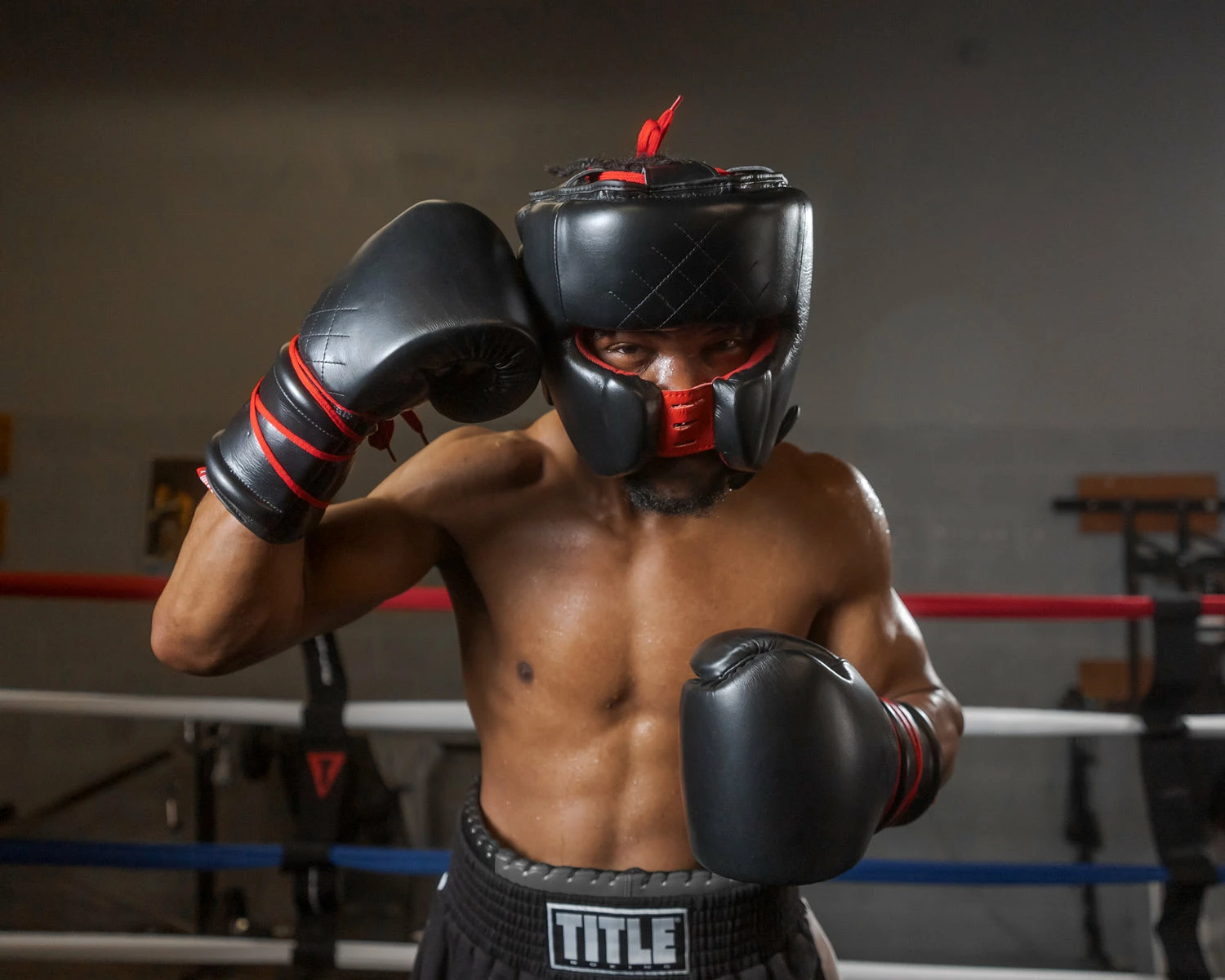 TITLE Boxing Ko-Vert Headgear 6 TITLE Boxing Ko-Vert Headgear - Image 6