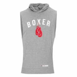 TITLE Boxing Boxer Muscle Hoodie Tee