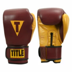TITLE Boxing Supreme Leather Bag Gloves