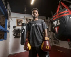 TITLE Boxing Supreme Leather Bag Gloves -Boxing Equipment Sales Store lehbg mr 1