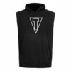 TITLE Boxing Outline Sleeveless Hoodie