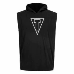TITLE Boxing Outline Sleeveless Hoodie
