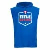 TITLE Boxing Jumbo Logo Sleeveless Hoodie