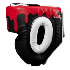 TITLE Boxing Gel Lava Leather Series Headgear -Boxing Equipment Sales Store mlvlhg bk wh rd 3 1