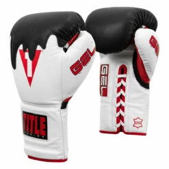 TITLE Boxing Gel Lava Leather Series Sparring Gloves -Boxing Equipment Sales Store mlvlsg wh rd bk 02