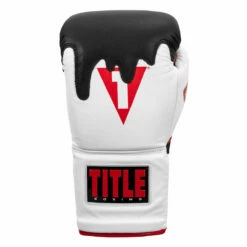 TITLE Boxing Gel Lava Leather Series Sparring Gloves -Boxing Equipment Sales Store mlvlsg wh rd bk 03