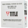 TITLE Boxing Old School Super Gauze (50 Rolls)