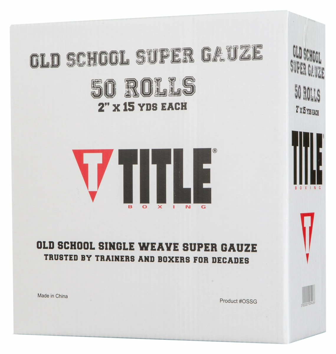 TITLE Boxing Old School Super Gauze (50 Rolls) 1 TITLE Boxing Old School Super Gauze (50 Rolls)