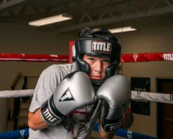 TITLE Platinum Premier Full Training Headgear 2.0 -Boxing Equipment Sales Store phgf2 bk sv 2