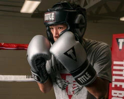 TITLE Platinum Premier Full Training Headgear 2.0 -Boxing Equipment Sales Store phgf2 bk sv 3 1