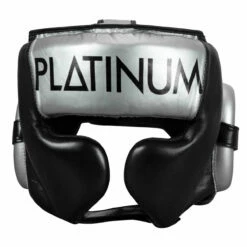 TITLE Platinum Traditional Training Headgear -Boxing Equipment Sales Store plhgt bk sv 2 1 1