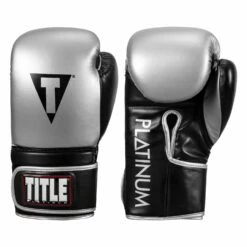TITLE Platinum Prolific Training Gloves 24 TITLE Platinum Prolific Training Gloves -Boxing Equipment Sales Store pltg bk sv 1 1 1