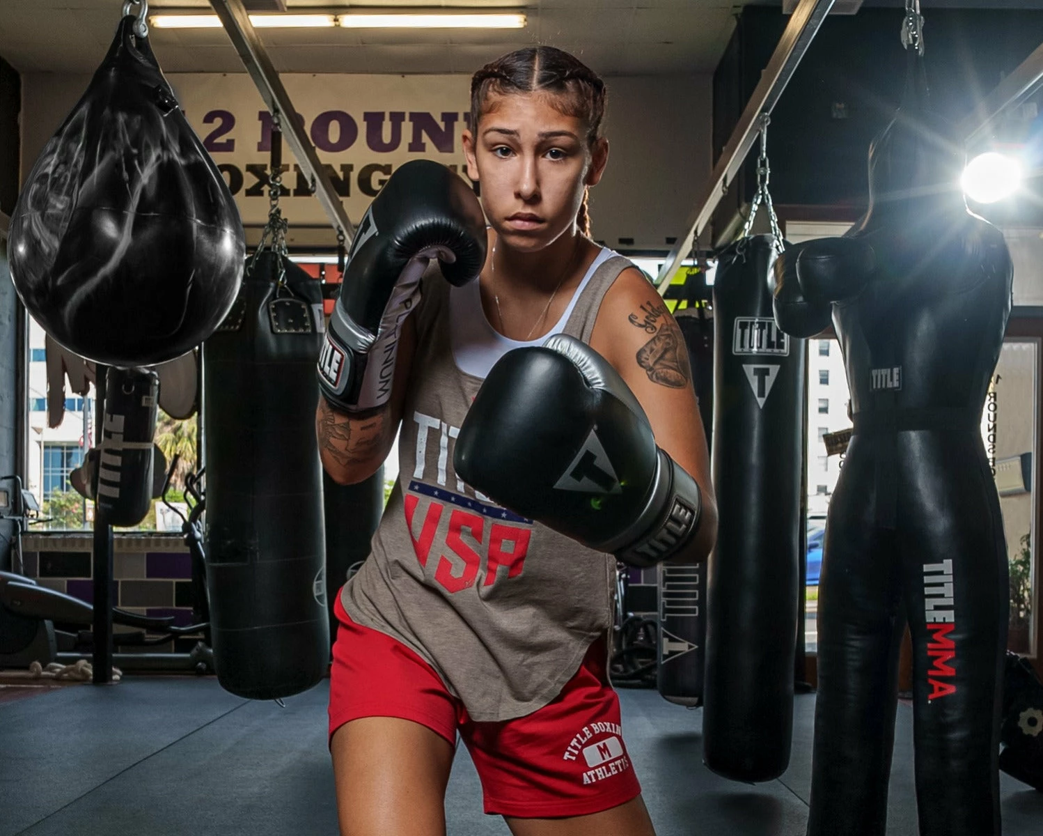 TITLE Platinum Prolific Training Gloves 7 TITLE Platinum Prolific Training Gloves - Image 7