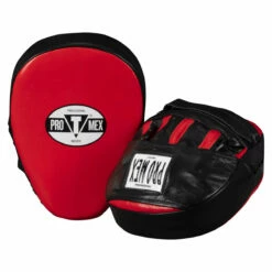 Pro Mex Pantera Curved Punch Mitts 3.0 -Boxing Equipment Sales Store pmpmc3 bk rd 3
