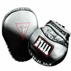 TITLE Platinum Proclaim Power Punch Mitts 10 TITLE Platinum Proclaim Power Punch Mitts -Boxing Equipment Sales Store pprpm bk sv 4