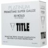 TITLE Platinum Primetime Super Gauze (Box Of 50 Rolls)