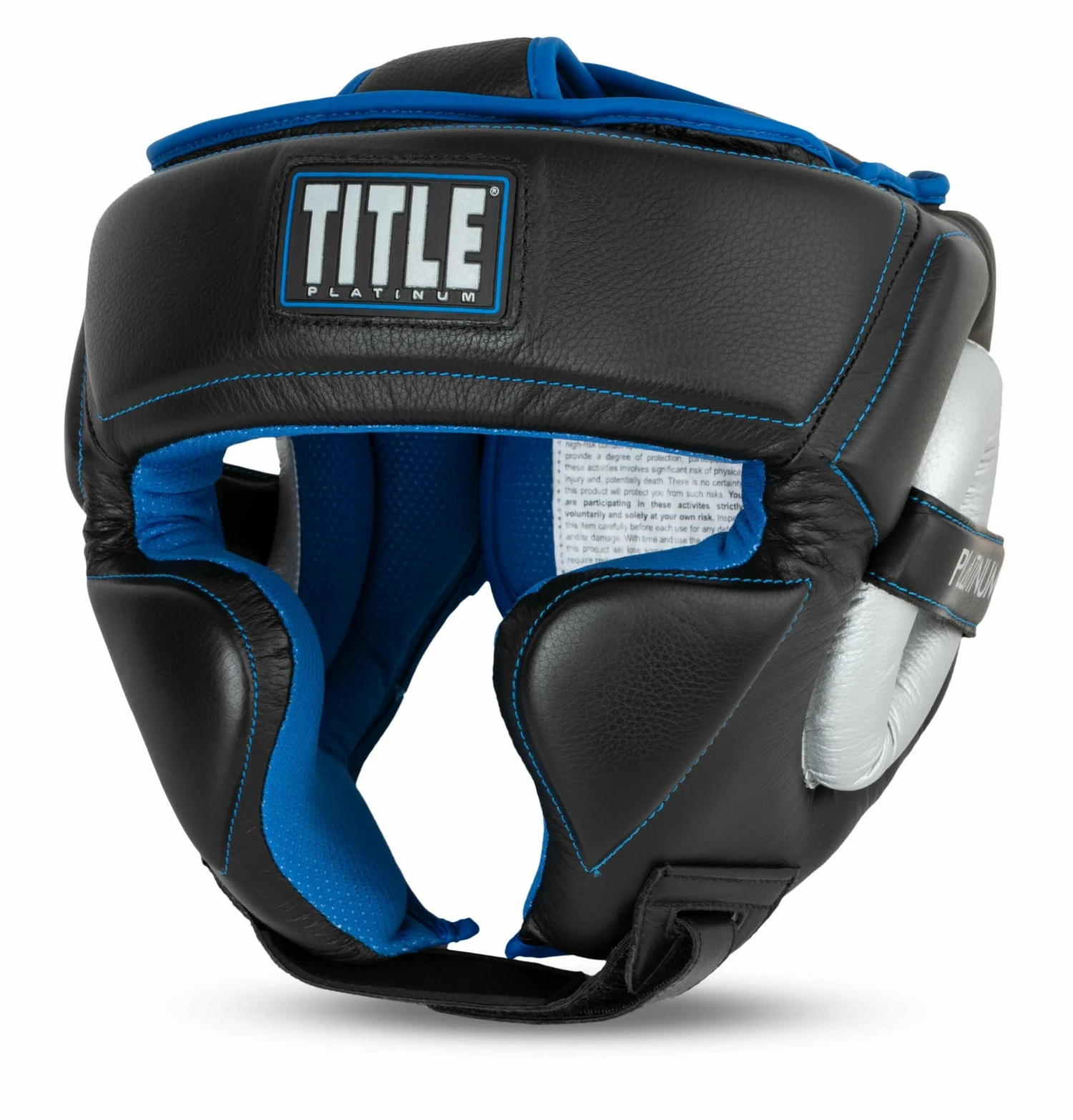TITLE Platinum Perilous Training Headgear 1 TITLE Platinum Perilous Training Headgear