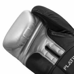 TITLE Platinum Proclaim Power Boxing Bag Gloves -Boxing Equipment Sales Store ptppbg bk sv 05